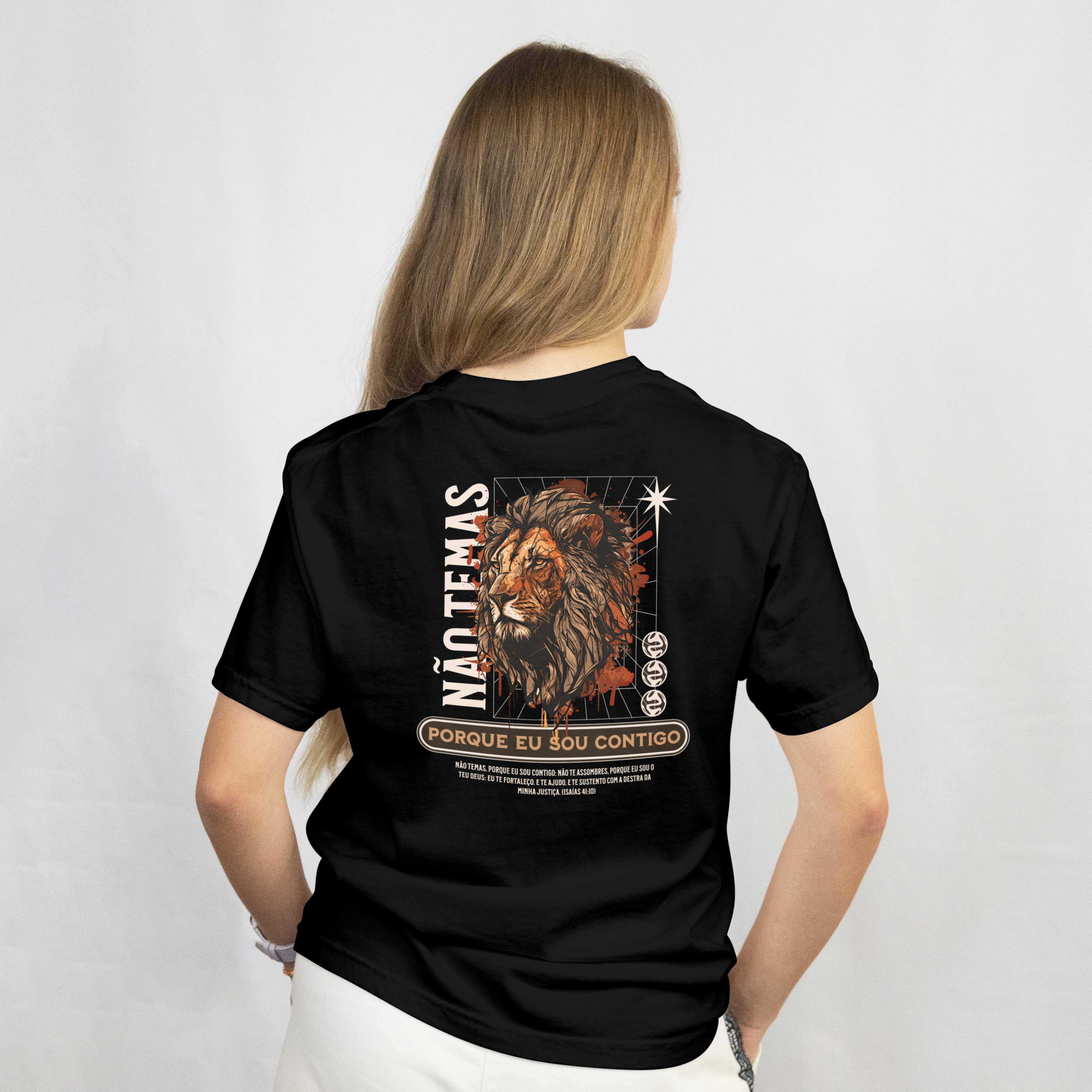 Camiseta StreetWear - Não Temas