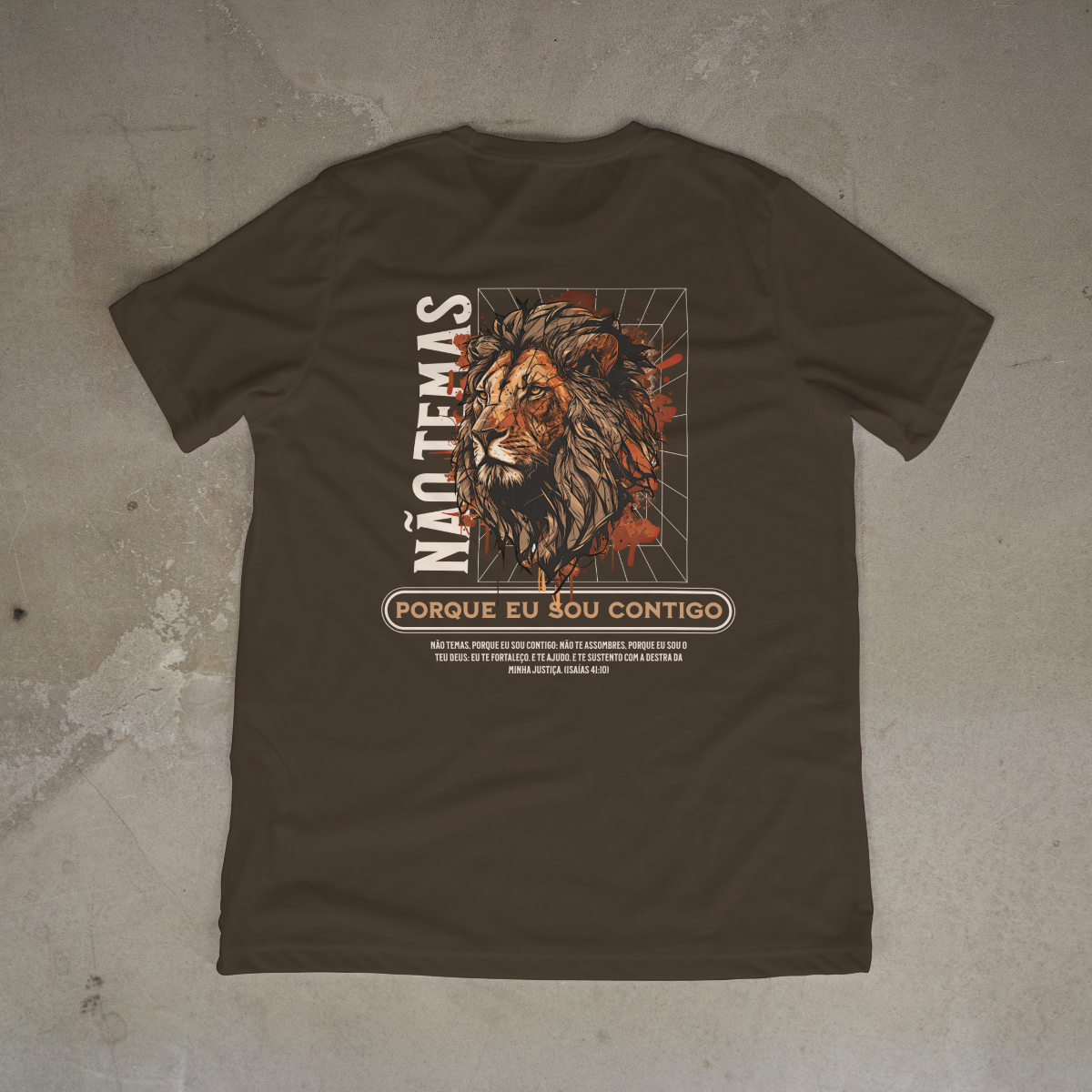 Camiseta StreetWear - Não Temas