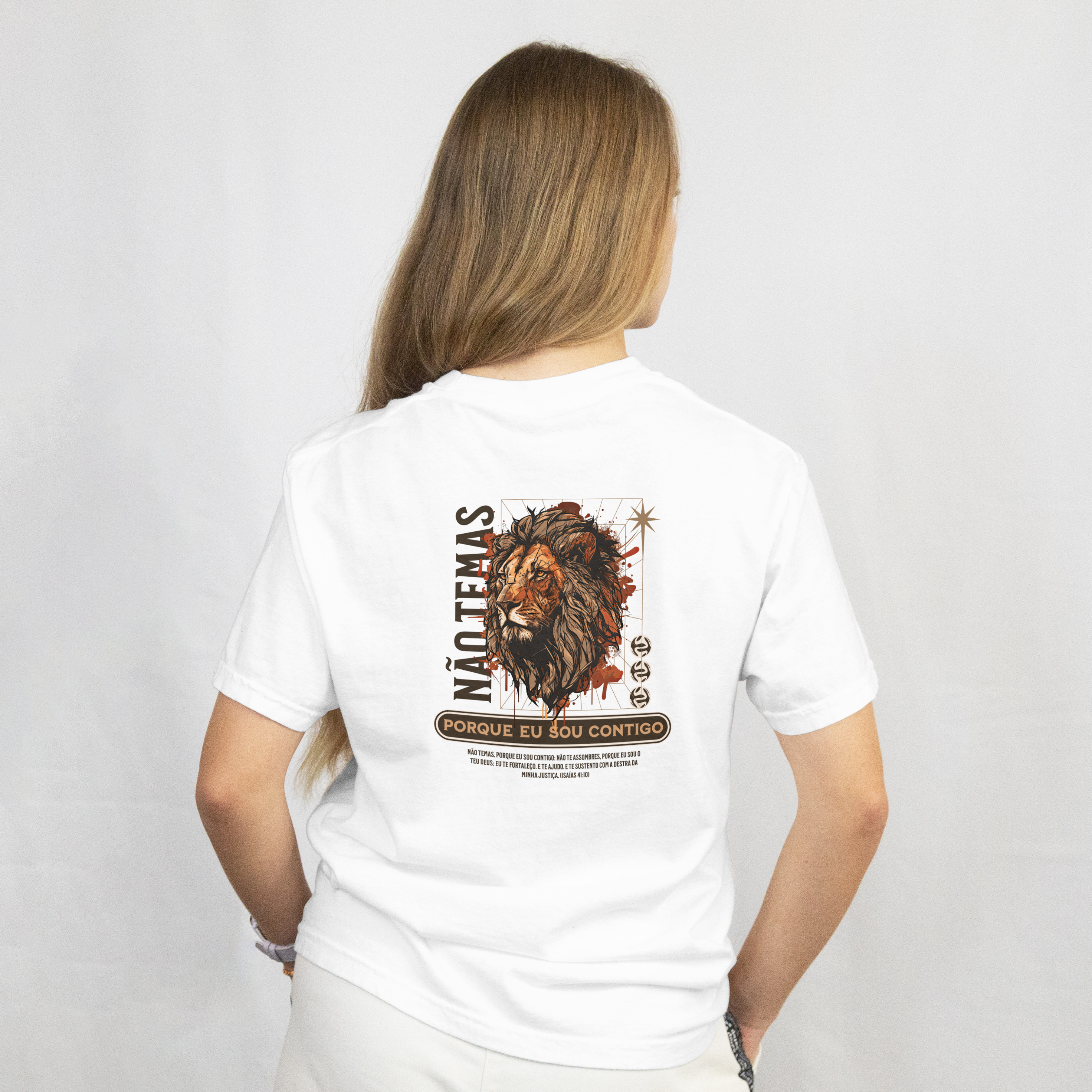 Camiseta StreetWear - Não Temas