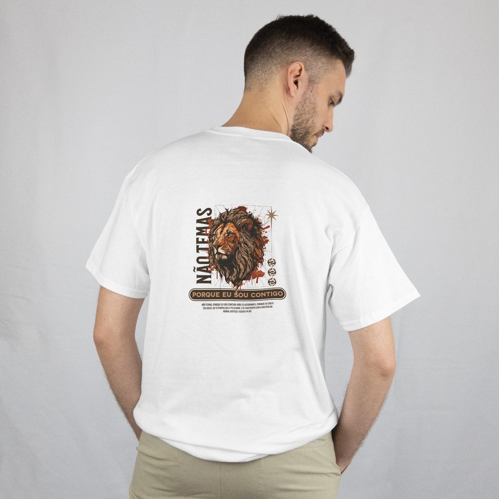 Camiseta StreetWear - Não Temas