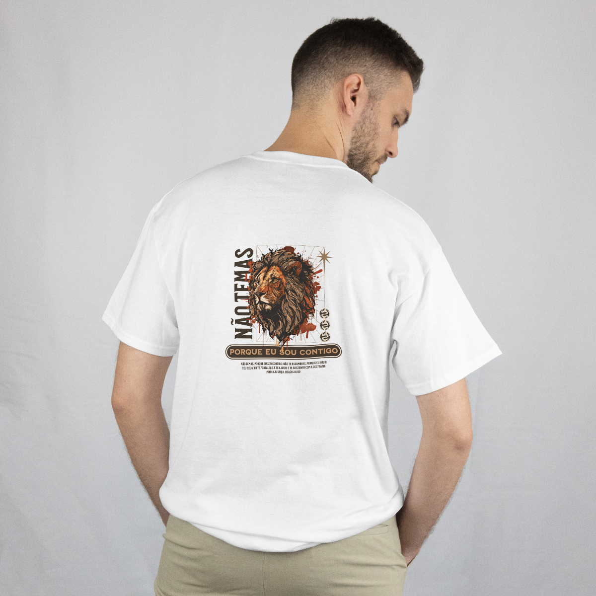 Camiseta StreetWear - Não Temas